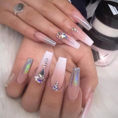 Pinterest - Birthday nails for Tara ⠀ ⠀⠀⠀⠀⠀⠀ ⠀⠀⠀ ⠀⠀⠀ #nail #nails #nailart #nailwow #nailswag #instanails#ignails#nailstagram… | ☆nails girl ☆