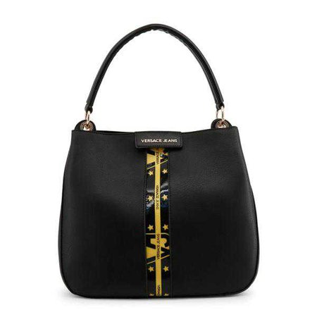 Fashiontage - Versace Jeans Black Shoulder Bag - 921865846845