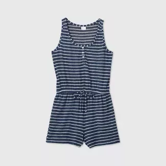 Women's Striped Perfectly Cozy Romper - Stars Above™ : Target