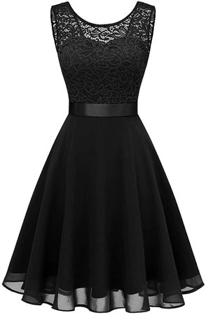 Amazon.com: BeryLove Women's Short Floral Lace Bridesmaid Dress A-line Swing Party Dress: Clothing