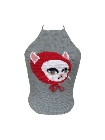 Lirika Matoshi | Kitty Crochet Top (Dei5 edit)