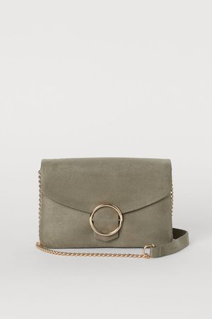 Shoulder Bag - Light khaki green - Ladies | H&M US