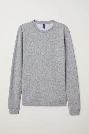 Muscle Fit Sweatshirt - Gray