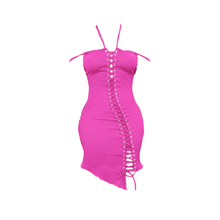 Neima Mini Dress - Pink | Koy & Victoria Inc. | Wolf & Badger