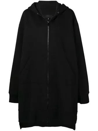 MM6 Maison Margiela oversized zipped hoodie