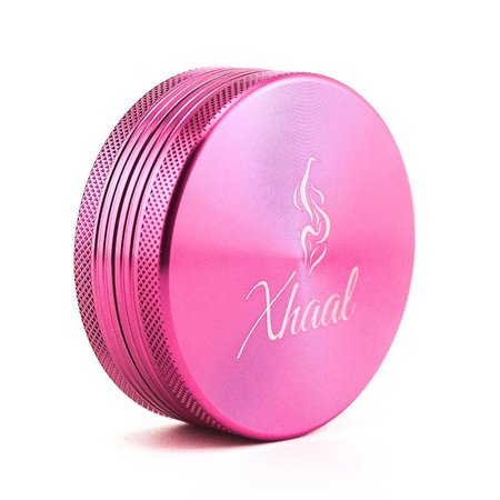 Xhaal - 2.5" x2pc Grinder - Pink | The Hunny Pot Cannabis Co. (495 Welland Ave, St. Catherines) St. Catharines ON | Dutchie