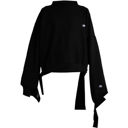Vetements X Champion oversized cotton-blend sweatshirt ($880)