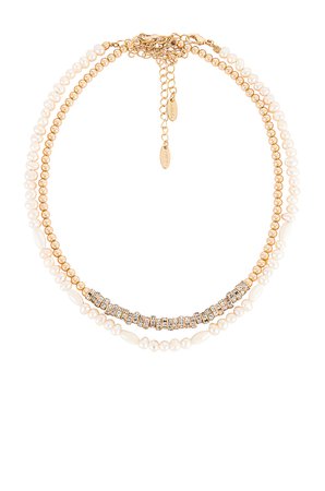 Ettika Dainty Layered Necklace in Gold | REVOLVE