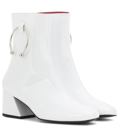 Nizip leather ankle boots