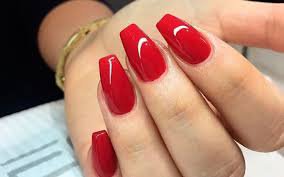 red nails - Google Search