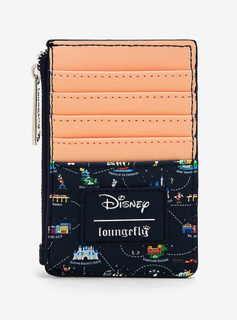 Loungefly Disneyland 65th Anniversary Map Cardholder - BoxLunch Exclusive