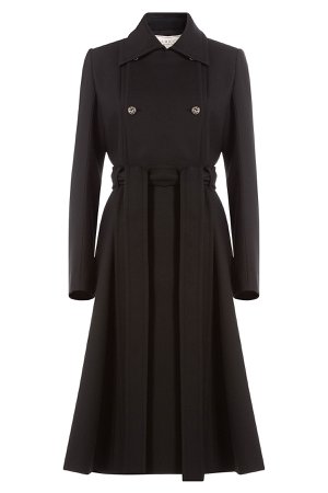 Belted Coat with Wool Gr. FR 36