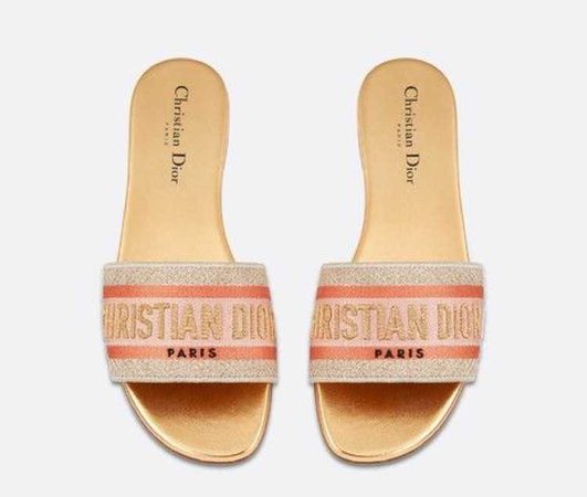 Christian Dior sandal flat