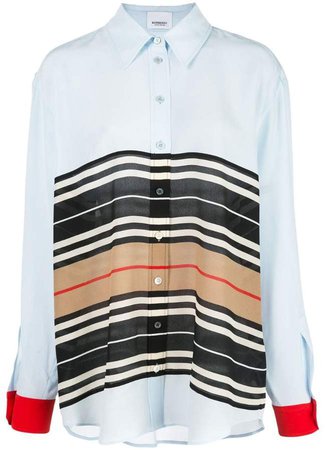 Icon Stripe oversized shirt