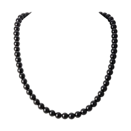 black necklace
