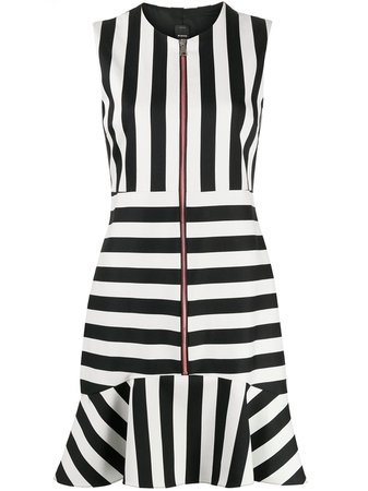 Pinko Striped Print Dress