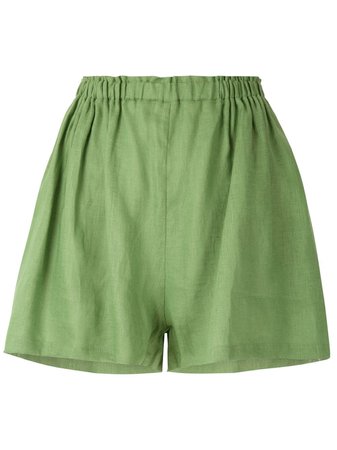 Clube Bossa Mandoline ruched shorts green R504LS120 - Farfetch