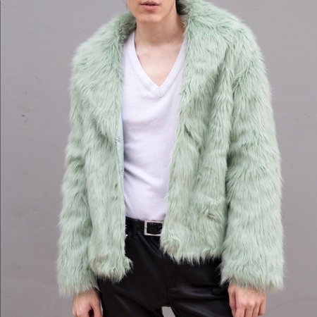 Poshmark Mint Fur Coat | Rue21