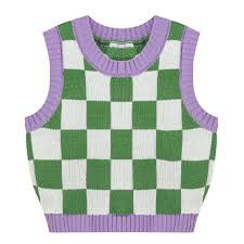 green and purple sweater vest - Google Search