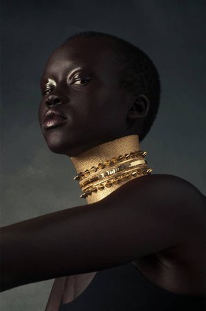 Divine beauties — ‘ROYALTY’ Nyabel Gatkuoth by Dave Hynes for Vogue...