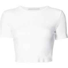Rosetta Getty cropped T-shirt ($405) ❤