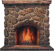 stone fireplace png - Google Search