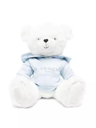 Givenchy Kids logo-print-hoodie Teddy Bear - Farfetch