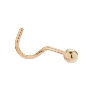 10k Gold 2mm Ball Nose Stud | null