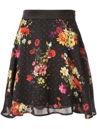 Loveless full floral skirt $128 - Buy SS19 Online - Fast Global Delivery, Price
