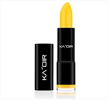 yellow lipstick