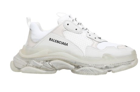 Balenciaga white shoe