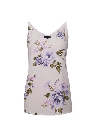 April Lilac Floral Print Camisole Top | Dorothy Perkins