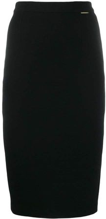 Styland wool pencil skirt