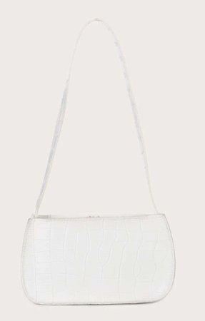 white shein bag