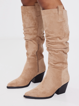 plt suede boots