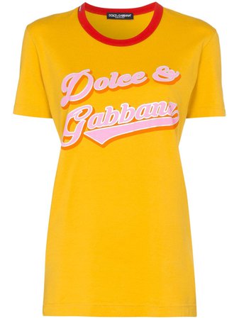 Dolce & Gabbana Logo Printed T-shirt - Farfetch