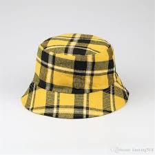 yellow plaid bucket hat - Google Search