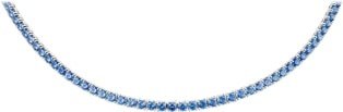 Cartier Essential Lines necklace - White gold, sapphires
