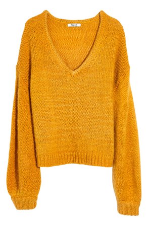 Madewell Balloon Sleeve Pullover Sweater (Regular & Plus Size) | Nordstrom