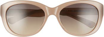 Iris 54mm Gradient Polarized Cat Eye Wrap Sunglasses | Nordstrom