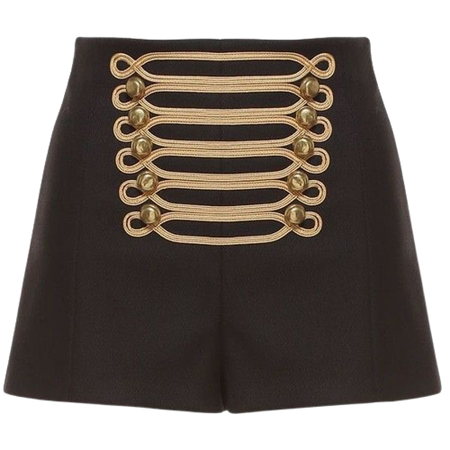 Black ringmaster skirt