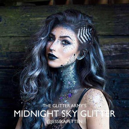 Midnight Sky Chunky Glitter Festival Glitter Body