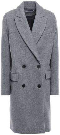 Fine Double-breasted Wool And Cashmere-blend Felt Coat