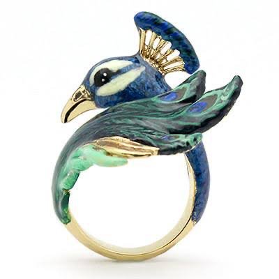 peacock ring