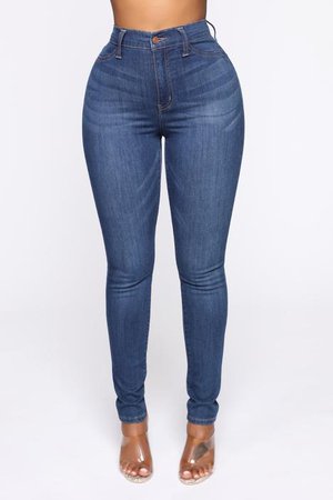 *clipped by @luci-her* Our Favorite High Rise Skinny Jeans - Dark Denim, Jeans | Fashion Nova