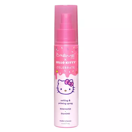 The Creme Shop - Hello Kitty Celebrate Setting & Priming Spray - Rose – Discount Beauty Boutique