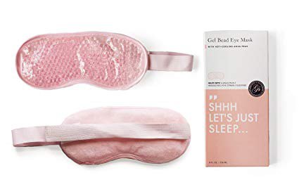 Amazon.com : Hot Cold Eye Mask Thereapy Gel Bead Sleep Mask (Reusable, Microwavable & Freezable) For Sleeping, Relaxation, Congestion & Headache Relief | Comfortable & Super Soft Gel Eye Mask With Adjustable Strap : Gateway