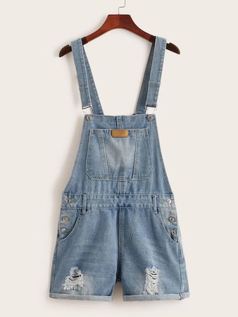 overall shorts