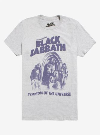 *clipped by @luci-her* Black Sabbath Symptom Of The Universe T-Shirt