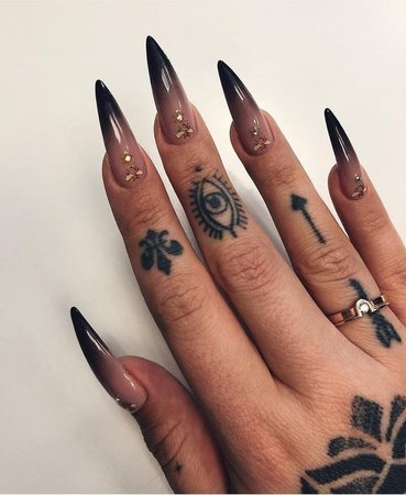 nails, tattoos
